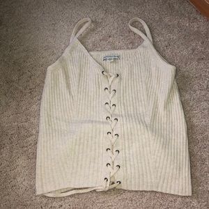 American Eagle woven tank